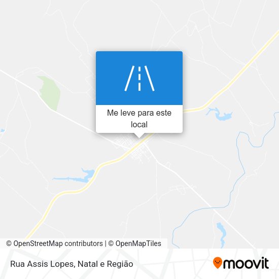 Rua Assis Lopes mapa