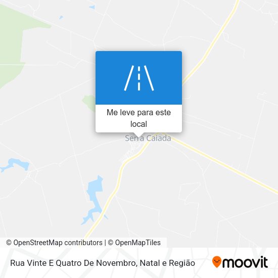 Rua Vinte E Quatro De Novembro mapa