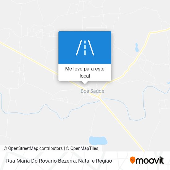 Rua Maria Do Rosario Bezerra mapa