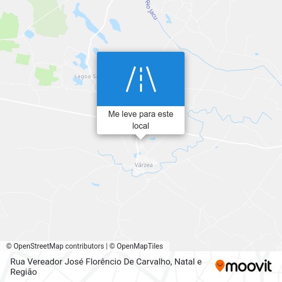 Rua Vereador José Florêncio De Carvalho mapa