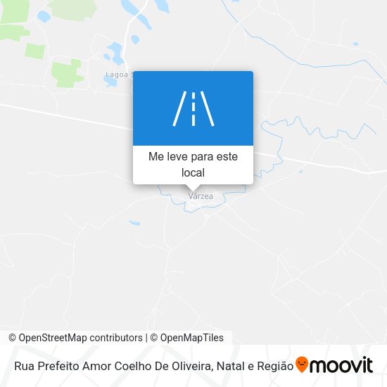 Rua Prefeito Amor Coelho De Oliveira mapa