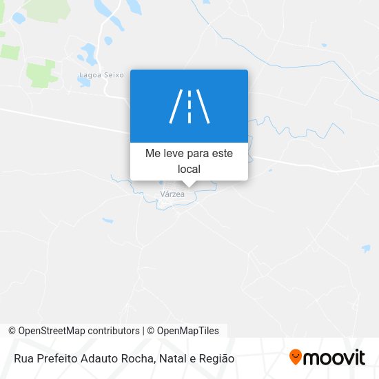 Rua Prefeito Adauto Rocha mapa