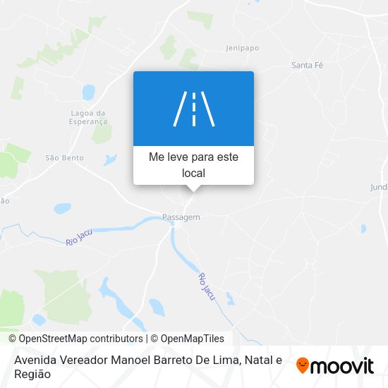 Avenida Vereador Manoel Barreto De Lima mapa