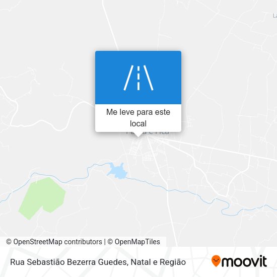 Rua Sebastião Bezerra Guedes mapa