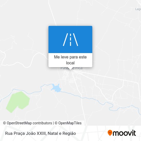 Rua Praça João XXIII mapa