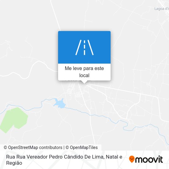 Rua Rua Vereador Pedro Cândido De Lima mapa
