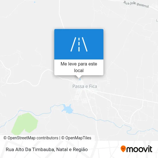 Rua Alto Da Timbauba mapa