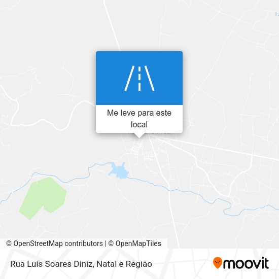 Rua Luis Soares Diniz mapa