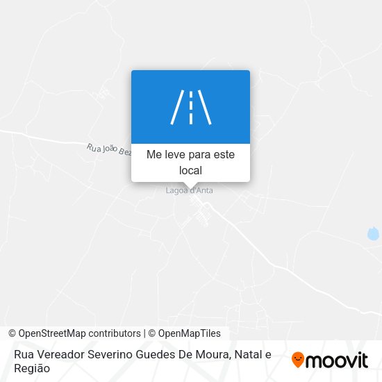 Rua Vereador Severino Guedes De Moura mapa