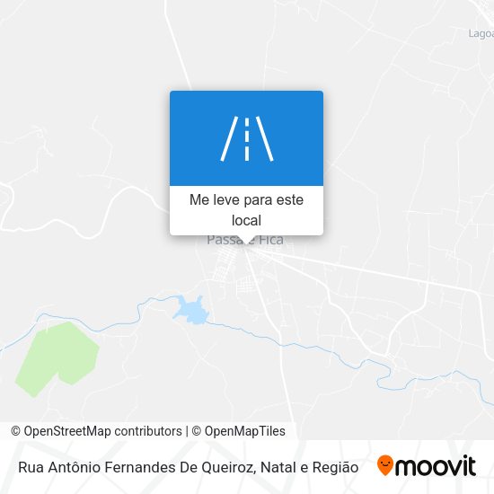 Rua Antônio Fernandes De Queiroz mapa