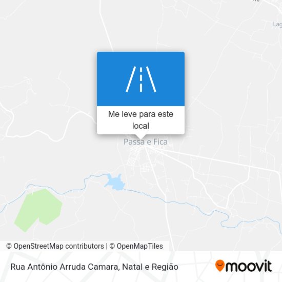 Rua Antônio Arruda Camara mapa