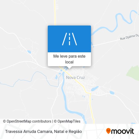 Travessa Arruda Camara mapa