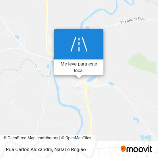 Rua Carlos Alexandre mapa