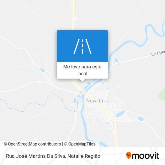 Rua José Martins Da Silva mapa