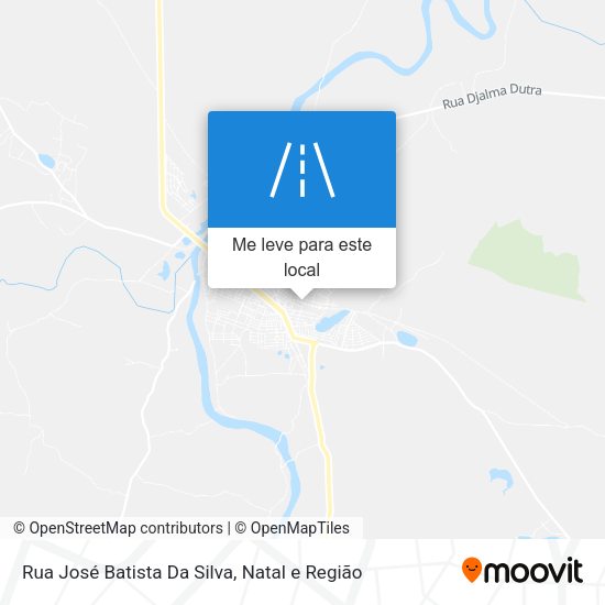 Rua José Batista Da Silva mapa