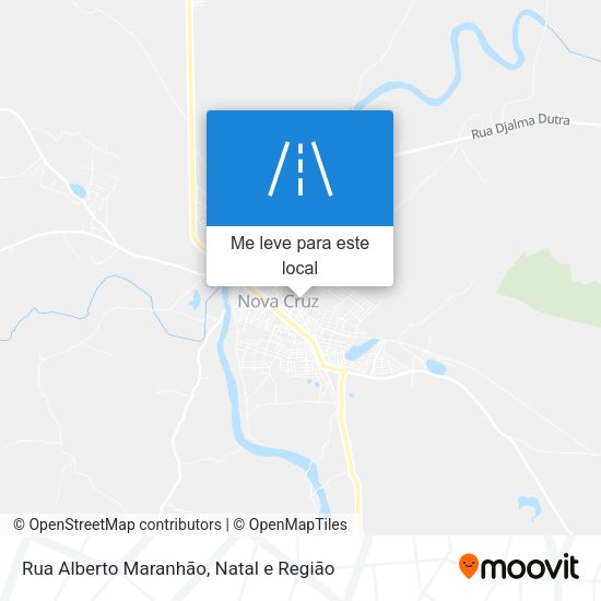 Rua Alberto Maranhão mapa