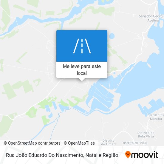 Rua João Eduardo Do Nascimento mapa