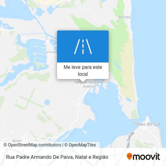 Rua Padre Armando De Paiva mapa