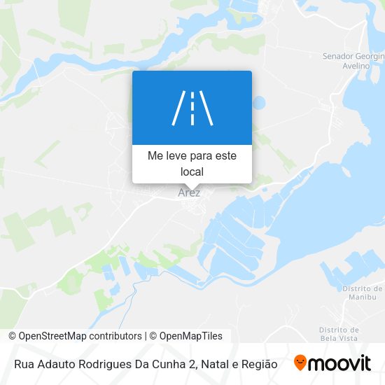 Rua Adauto Rodrigues Da Cunha 2 mapa