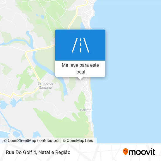 Rua Do Golf 4 mapa