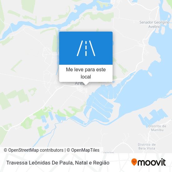 Travessa Leônidas De Paula mapa