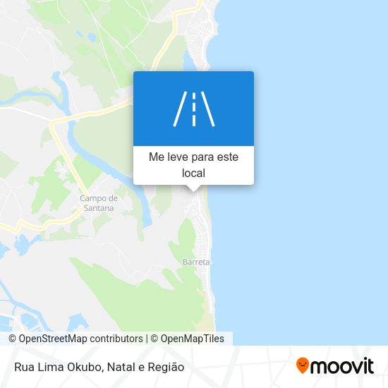 Rua Lima Okubo mapa