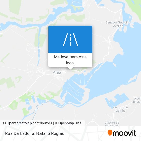 Rua Da Ladeira mapa