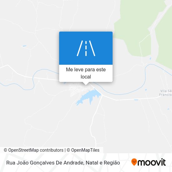 Rua João Gonçalves De Andrade mapa