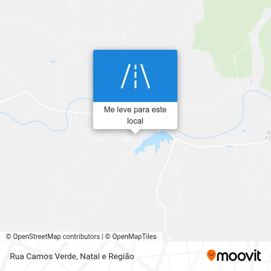 Rua Camos Verde mapa