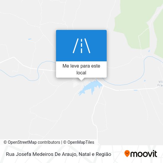Rua Josefa Medeiros De Araujo mapa