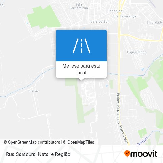 Rua Saracura mapa