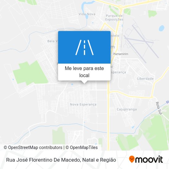 Rua José Florentino De Macedo mapa