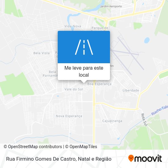 Rua Firmino Gomes De Castro mapa