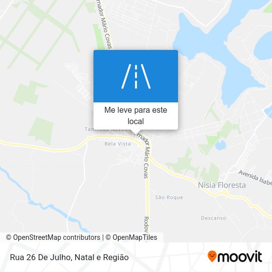 Rua 26 De Julho mapa