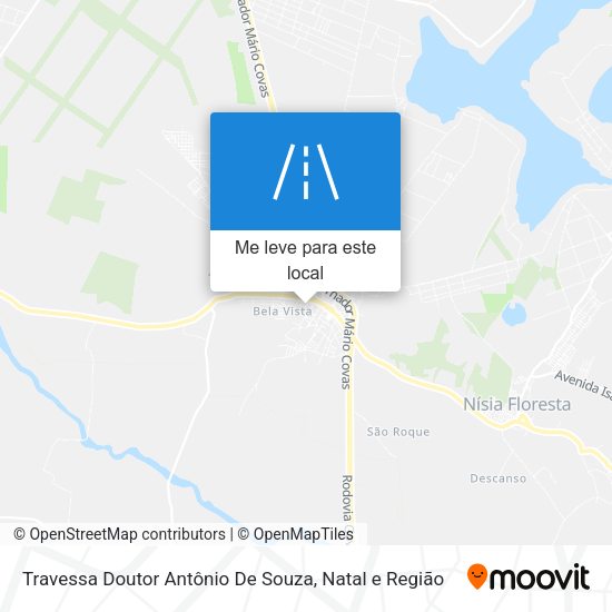 Travessa Doutor Antônio De Souza mapa