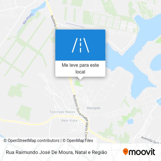 Rua Raimundo José De Moura mapa