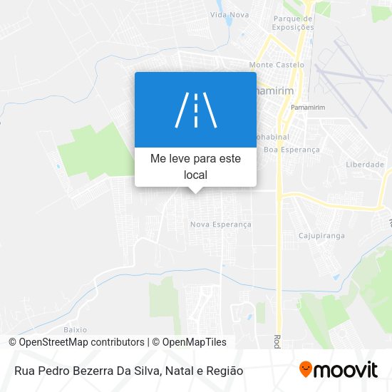 Rua Pedro Bezerra Da Silva mapa