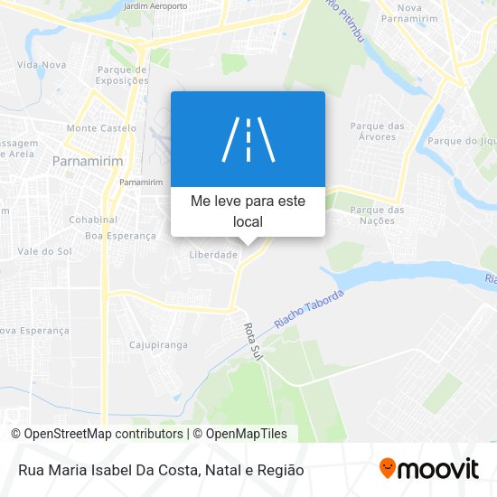 Rua Maria Isabel Da Costa mapa