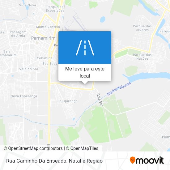 Rua Caminho Da Enseada mapa