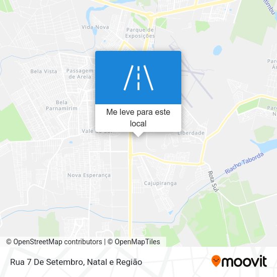 Rua 7 De Setembro mapa