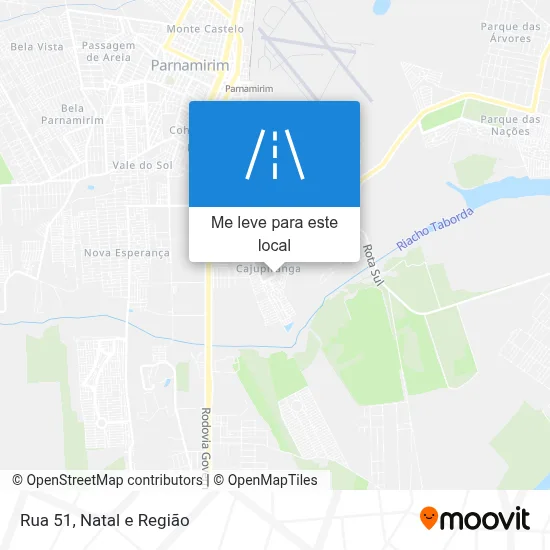 Rua 51 mapa