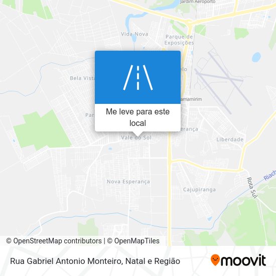 Rua Gabriel Antonio Monteiro mapa