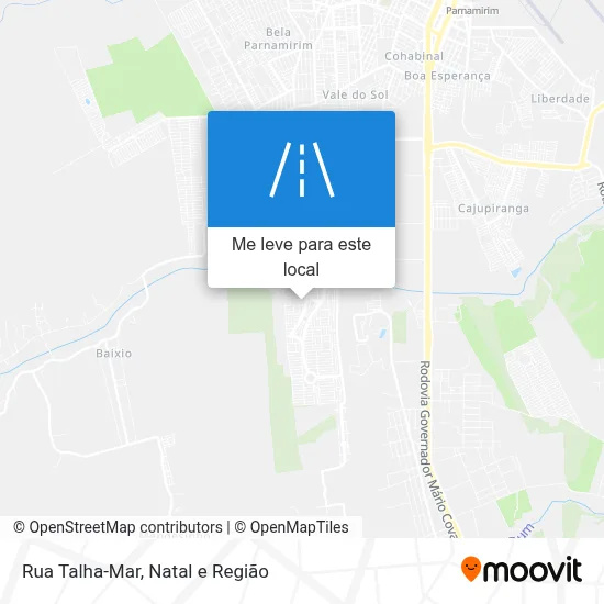 Rua Talha-Mar mapa