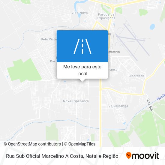 Rua Sub Oficial Marcelino A Costa mapa