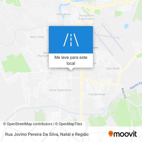 Rua Jovino Pereira Da Silva mapa