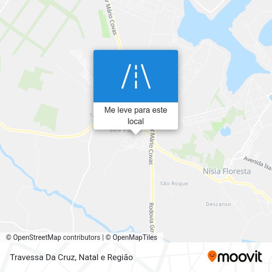 Travessa Da Cruz mapa