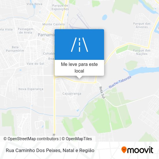 Rua Caminho Dos Peixes mapa