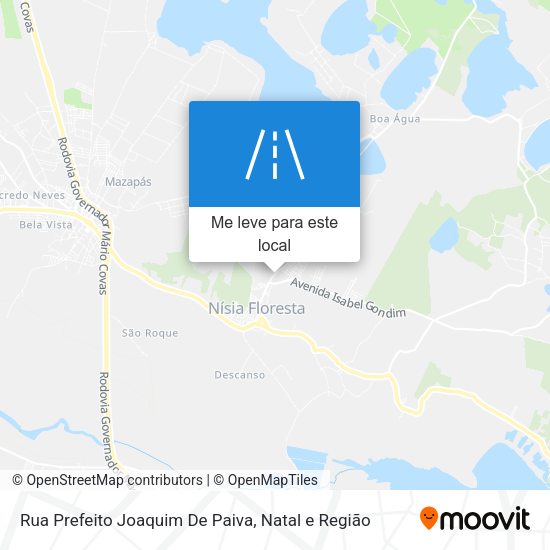 Rua Prefeito Joaquim De Paiva mapa