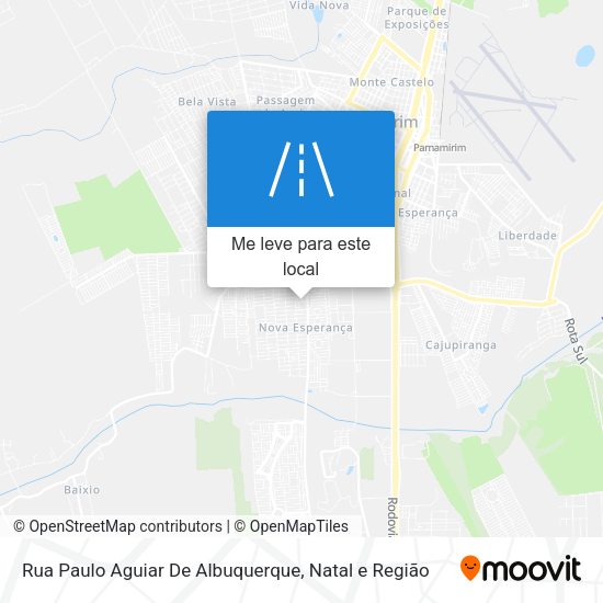 Rua Paulo Aguiar De Albuquerque mapa