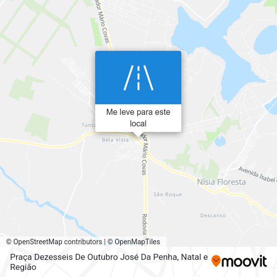 Praça Dezesseis De Outubro José Da Penha mapa